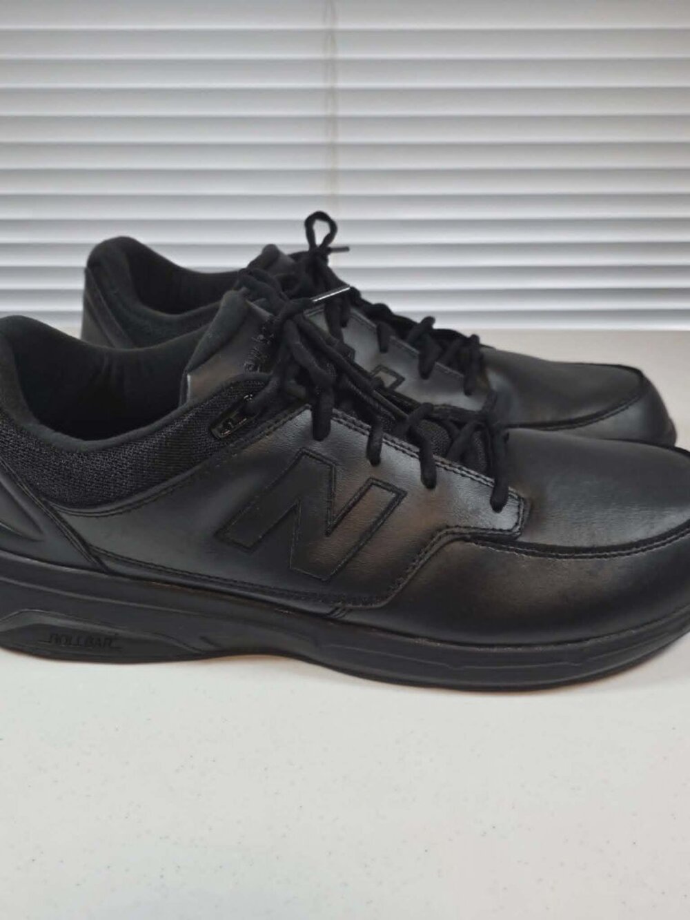 NEW BALANCE 813 LEATHER WALKING SHOES ROLLBAR MENS SIZE 14 D